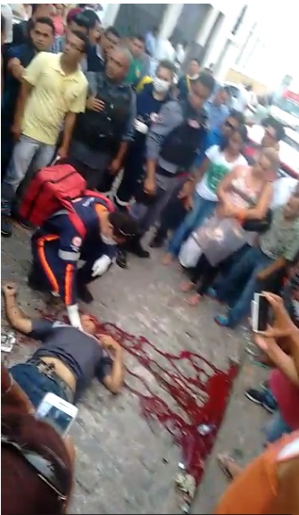 URGENTE – Homem é morto a tiros na Rua Grande, em SL