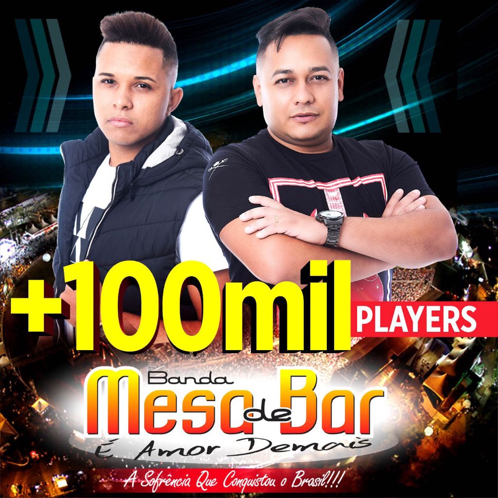 ESTOUROU! Novo CD da Mesa de Bar ultrapassa 100 mil players
