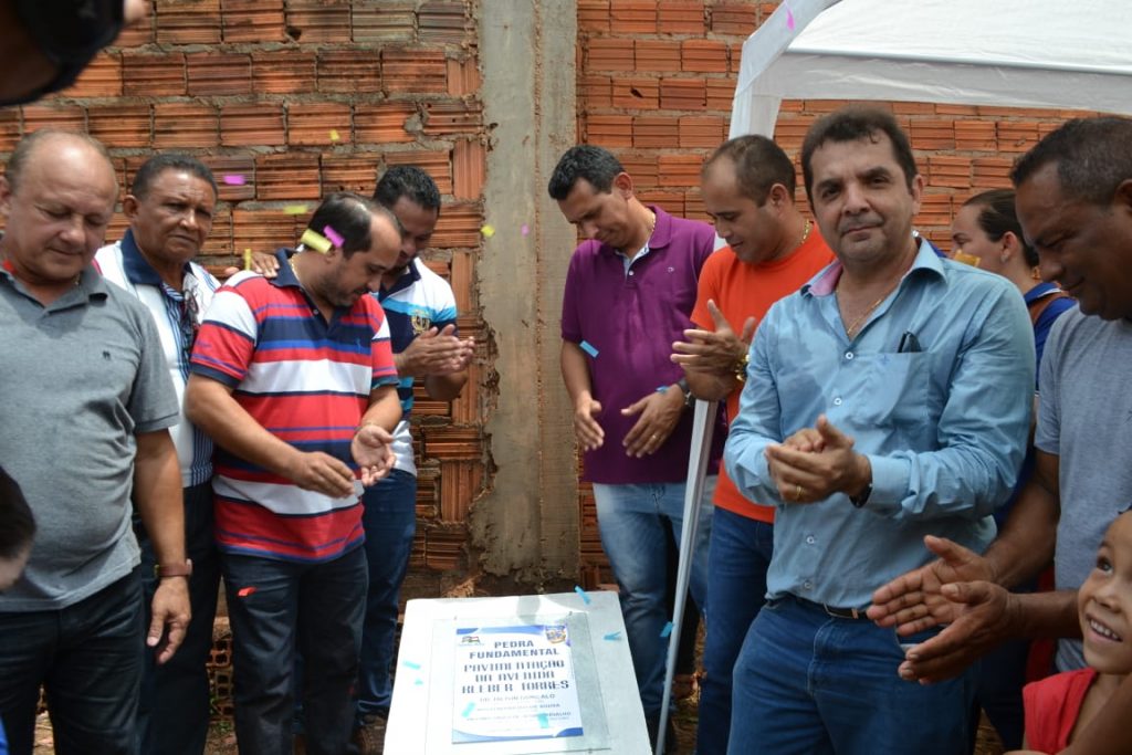 SANTA RITA – Prefeitura realiza lançamento da Pedra Fundamental da pavimentação asfáltica do bairro Gonçalo