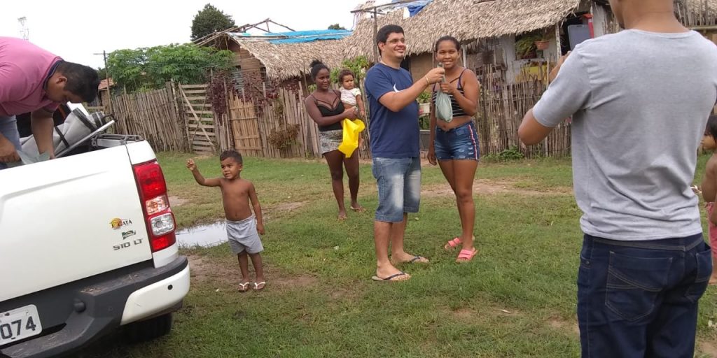 Dr. Fabrício Sousa realiza ação social em comunidade de Paço do Lumiar.
