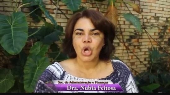Núbia Dutra decide abrir a boca