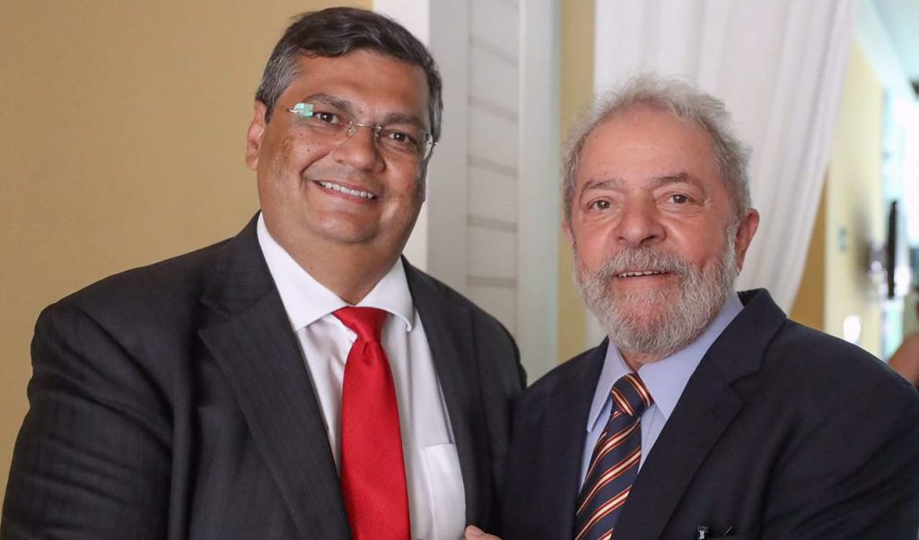 Flávio Dino pede bênção a Lula em Curitiba