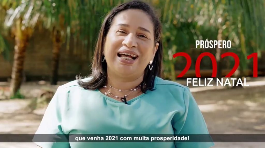 PAÇO DO LUMIAR – Prefeita Paula envia mensagem de Final de Ano