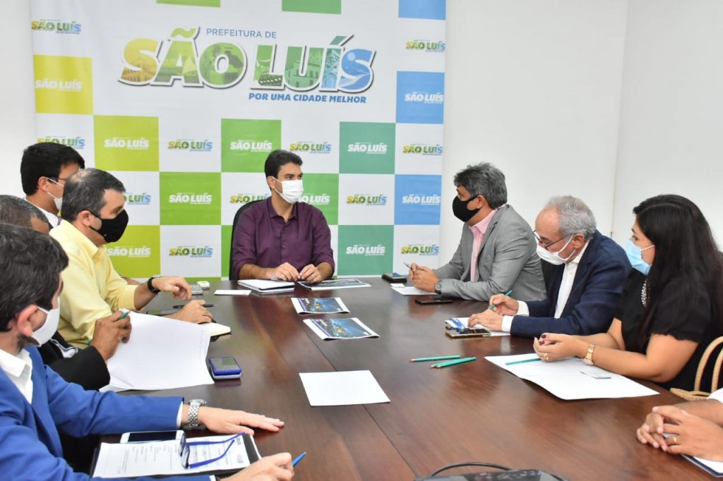 São Luís: Prefeito Eduardo Braide se reúne com representantes do Grupo Equatorial Energia para tratar de parcerias