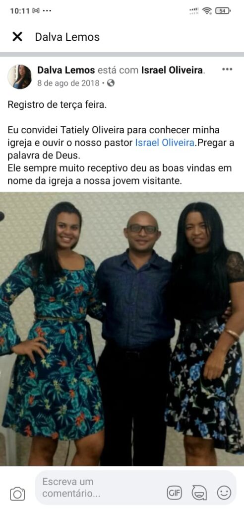 Presidente Juscelino: Tatiely Oliveira é uma das pessoas que usavam o perfil fake Lara Carvalho
