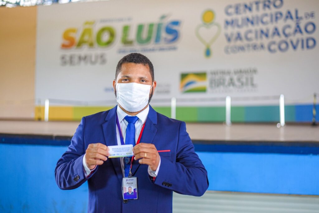 Prefeitura de São Luís inicia vacinação contra Covid-19 de portuários, ferroviários e aeroviários 