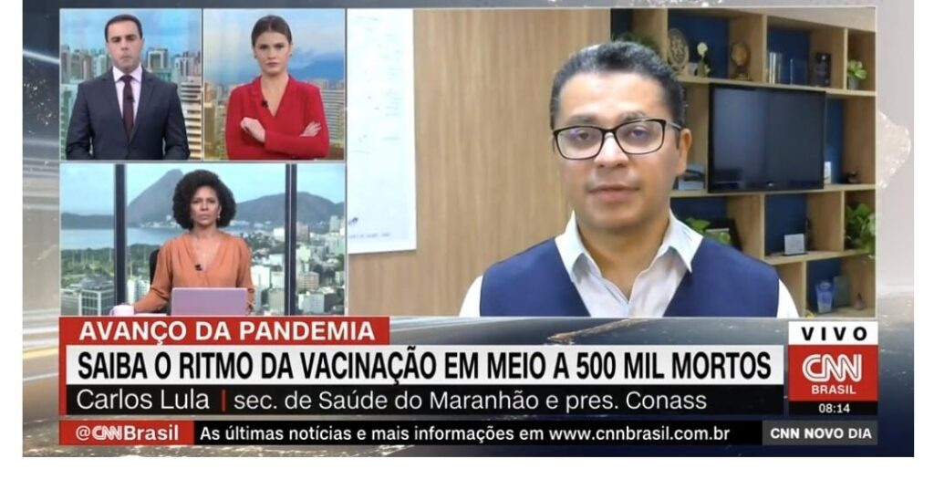 Carlos Lula prevê que vacina Sputnik V chegue em duas semanas