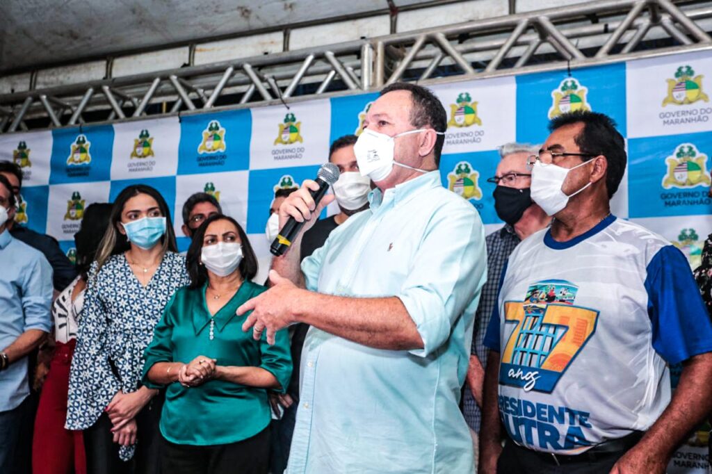 Em mais uma agenda movimentada, Carlos Brandão entrega um pacote de obras em Presidente Dutra