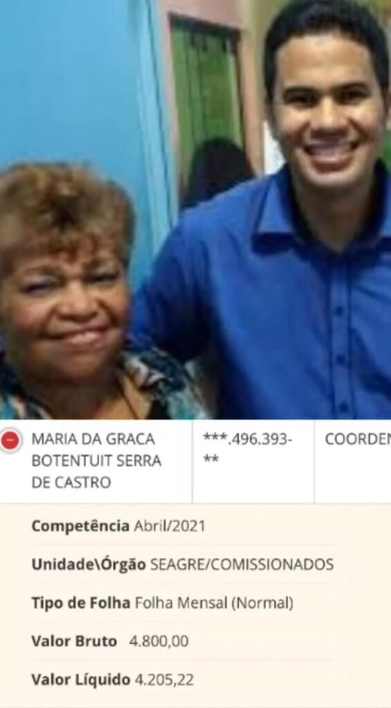 Rosário: dona de TV ganha boquinha na gestão Calvet; prefeito prometeu acabar com farra dos marajás