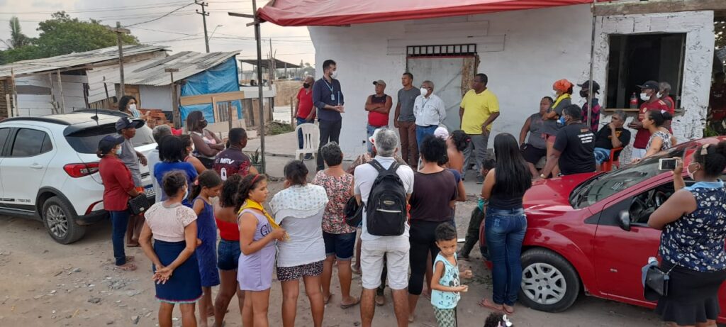 Paço do Lumiar: Residencial Eugênio Pereira recebe comitiva do Estado para tratar demandas do bairro