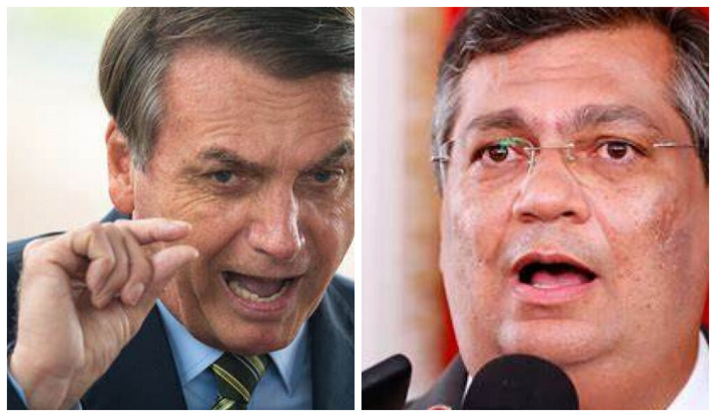 Bolsonaro chama Dino de “gordo” e governador rebate: “Vai trabalhar”
