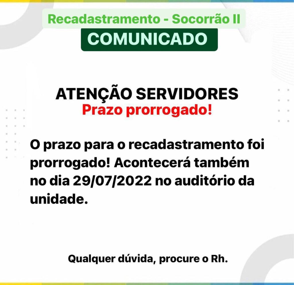 Após denúncia do blog, Braide prorroga recadastramento de funcionários do Socorrão II