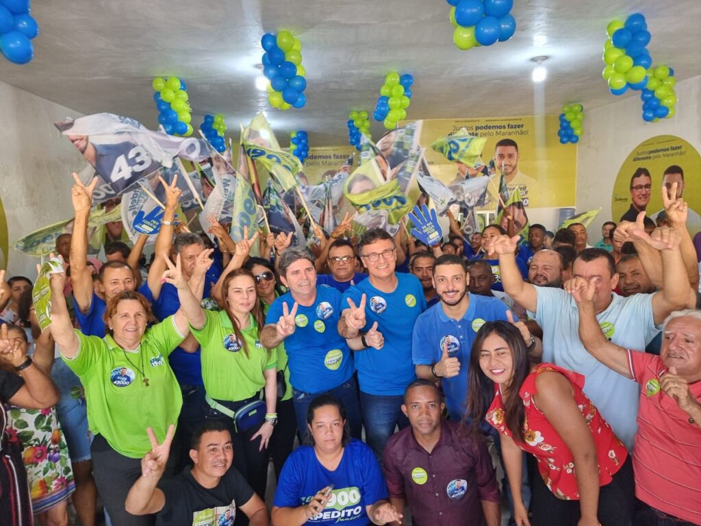 Eleições 2022: ao lado do povo, Expedito Jr e Wendel Lages inauguram comitê em Bacabal e dão ‘arrancada’ na região Mearim