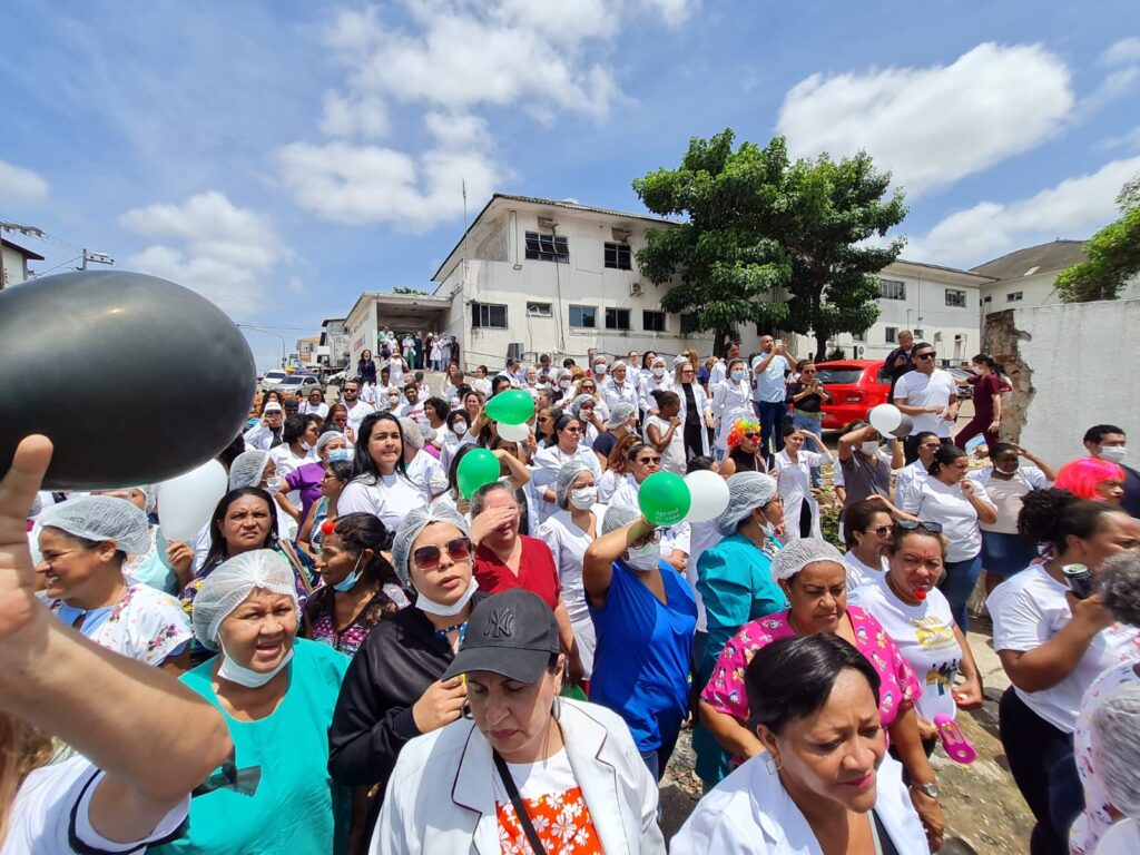 Enfermeiros do Maranhão vão às ruas cobrar reajuste salarial; vídeos