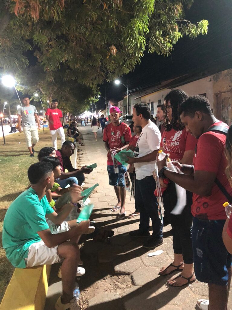 Jovens do Maranhão e Tocantins estimulam a população a votar em candidatos que defendem pautas da região