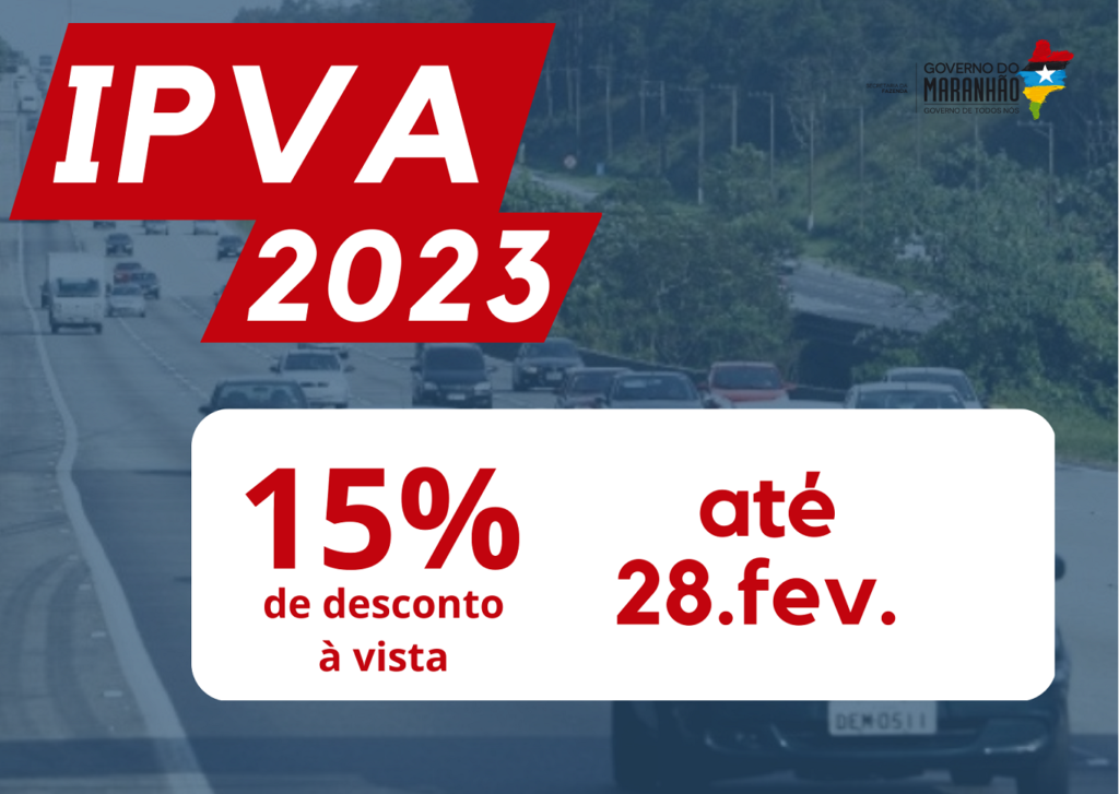 Prazo para pagamento do IPVA 2023 com desconto de 15% encerra nesta terça-feira (28)