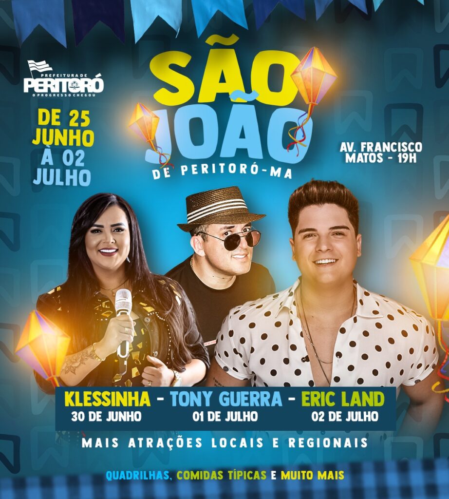 São João Peritoró: Venha aproveitar o maior festejo junino do Maranhão agora