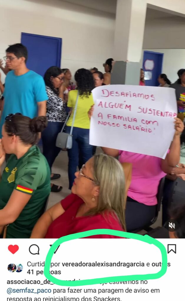Paço do Lumiar: líder de governo ‘curte’ movimento contra Paula da Pindoba