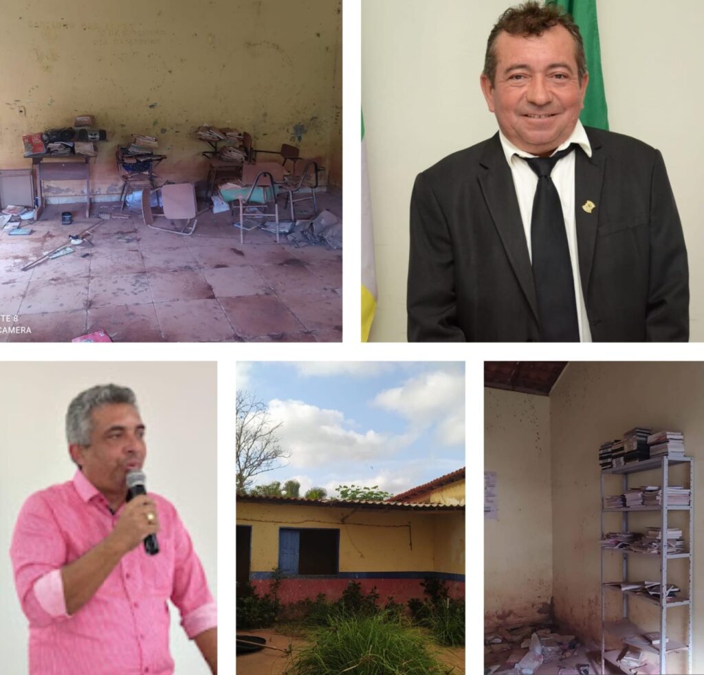 Prefeito do interior manda demolir escola de comunidade de vereador da oposição; vídeo mostra moradores em protesto