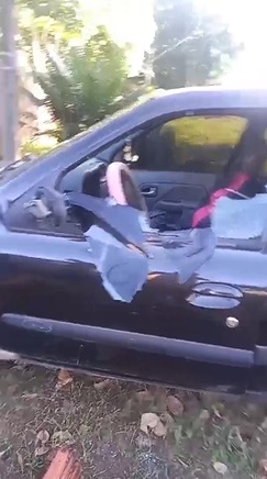 Paço do Lumiar: liderança comunitária opositora a Paula da Pindoba tem carro depredado; vídeo