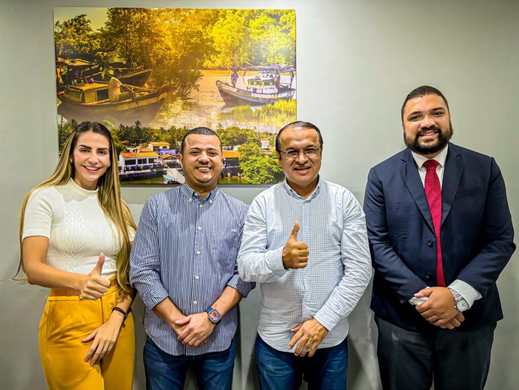 Paço do Lumiar: Prefeito Inaldo Pereira recebe o deputado estadual Pará Figueiredo que reforça compromisso com o município; vídeo