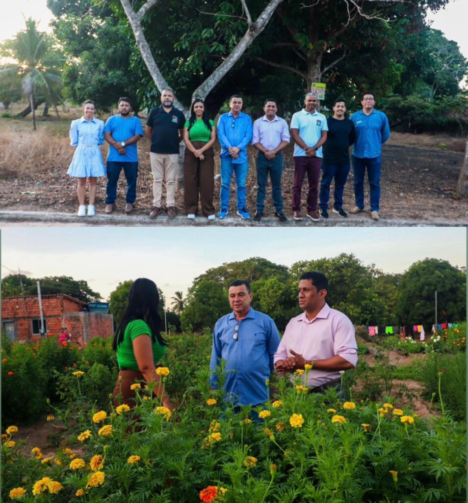 Visita técnica à comunidade Vassoural marca preparativos para o 22º Fest Flora em Paço do Lumiar