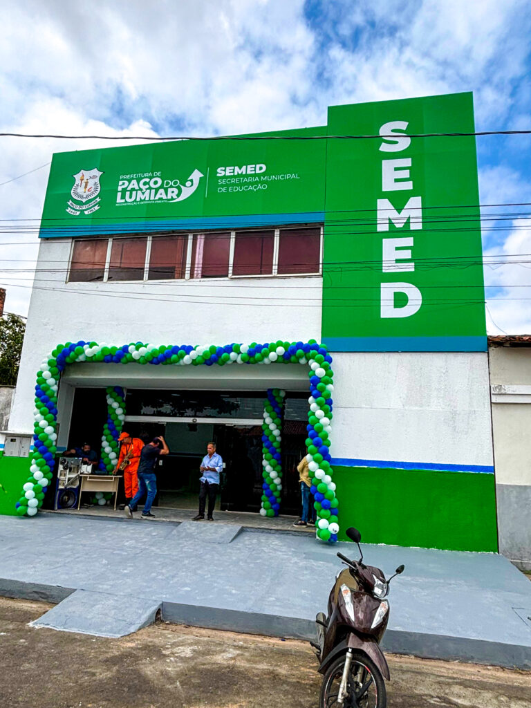 Prefeitura de Paço do Lumiar inaugura nova sede da SEMED e reforça compromisso com a educação