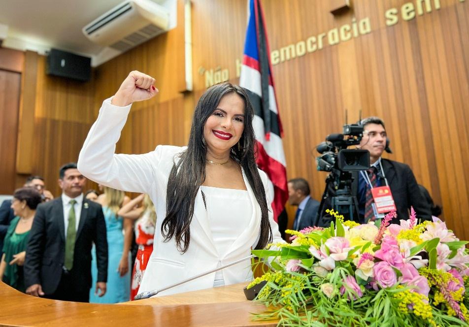 Deputada Ana do Gás é eleita 4ª vice-presidente da Assembleia Legislativa do Maranhão