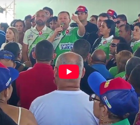 Crise com Flávio Dino marca fala de Brandão durante inauguração em Bacabal; VÍDEO